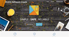 Desktop Screenshot of mobilesoftwarecreate.com